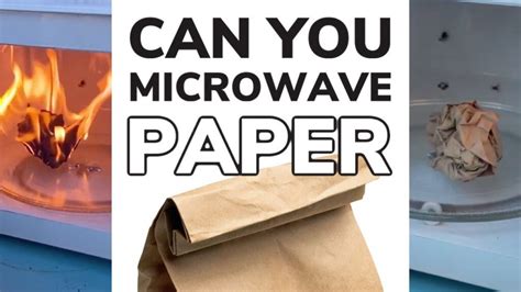 Can u microwave paper, and what happens if you try to microwave a paper airplane?